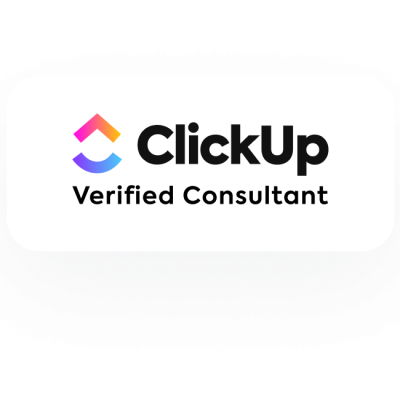 ClickUp Verified Consultant